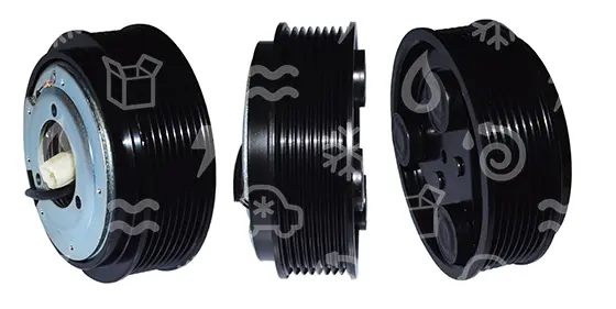 spojka pro kompresor Panasonic - 12V, 118 mm, Poly V8, Mazda 6 - H12A1A